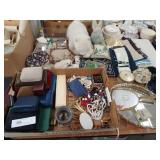 Costume Jewelry, Purses, Vanity Mirror