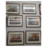 6 Battleship Prints