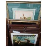 Assorted Framed Prints