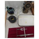 Stemware, Serving Trays, Flat Iron