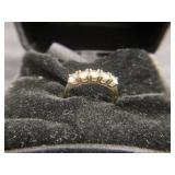 14K DQ-CZ Ring