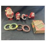 Big Little Book, Vtg. Santas, etc.