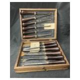 12 Piece Miller Falls No. 3 Wood Carving Set