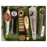 (6) Advertising Beer Tap Handles