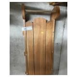 Wooden Homemade Sled