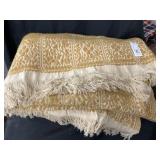 Gold Colored Vtg. Bedspread