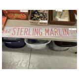 Heavy Tin "Sterling Marlin Dr" Street Sign