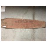 Vtg. Wooden Ironing Board