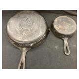 2 Cast Iron Skillets