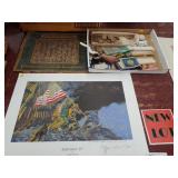 Uncle Wiggly Board Game, Assorted Prints, Etc.