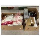 Vintage Ladies Shoes, Table Linens, Textiles