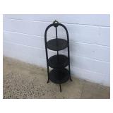 Mahogany 3-Tier Stand