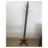 Oak Clothes Tree