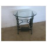 Vtg. Metal Sewing Machine Base