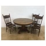 Oak 4Pc. Dining Room Suite