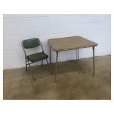 2Pc. Card Table & Chair Set