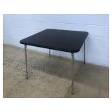 Black Card Table