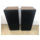 (2) Large Speakers