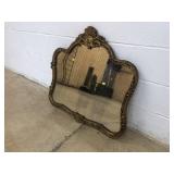 Early Wood Gilt Framed Mirror