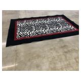 Zebra Area Rug
