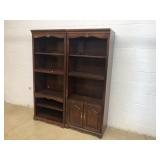 2 Bookcases
