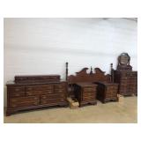 5 Pc. Cherry Bedroom Suit