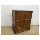 Softwood Double Door Television Cabinet