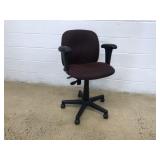 Adjustable Upholstered Office Chair