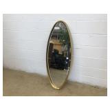 Oval Framed Mirror