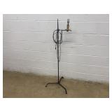 Wrought Iron Adjustable Lamp