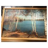 Vintage Lighted Picture