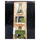 Early Tin Beverage Sign