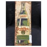 Early Tin Beverage Sign