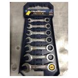 7 Pc. Gearwrench SAE Stubby Wrench Set