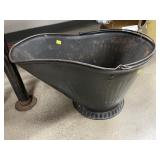 Early Tin Ash Bucket