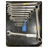 13 Assorted Napa SAE Wrenches