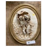 Ceramic 3D Wall Plaque