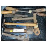 Primitive Soldering Irons, Hammers, Hatchet