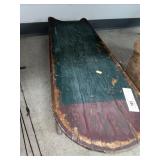 Primitive Wooden Sled