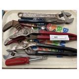 Water Pump Pliers, Adjustable Wrenches