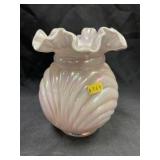Fenton Opalescent Glass Vase