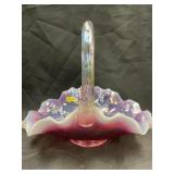 Fenton Art Glass Basket