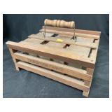 Contemporary Wooden Egg Carrier