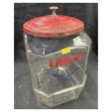 Vintage Lance Cracker Jar