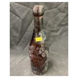 Vintage Embossed Brewery Bottle