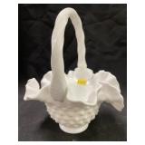 Fenton Hobnail Basket