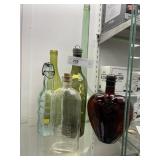 6 Vintage Bottles