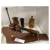 Contemporary Turned Wood Decorative Items