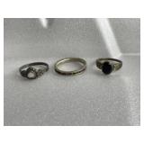 Assorted Costume Jewelry Rings