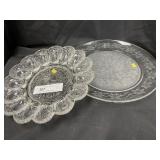 Serving Dish and Deviled Egg Dish